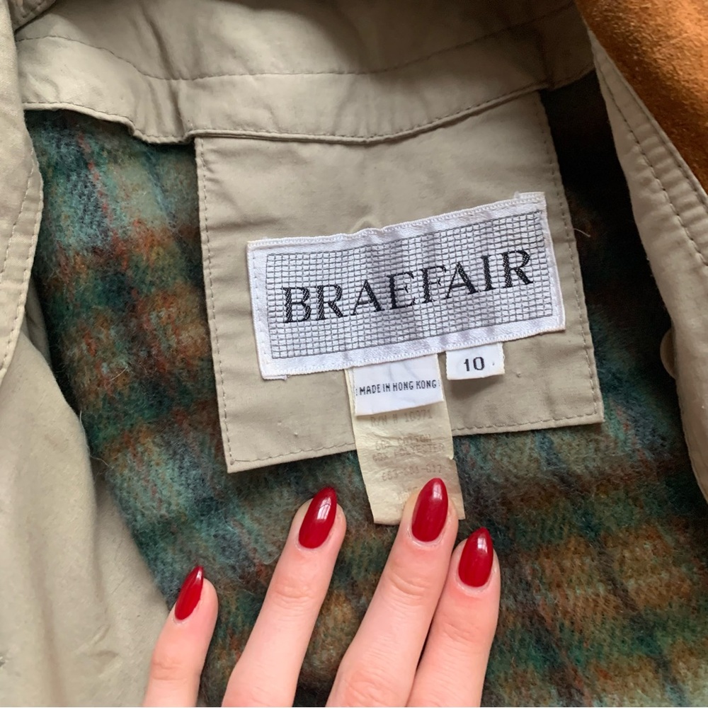 Braefair Vintage Canvas Trench Coat - Picture 6 of 6